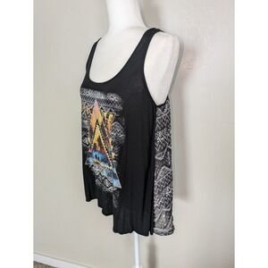 Sugar High Tank Womens Large Lightweight Aztec Graphic Southwestern Retro‎ Top